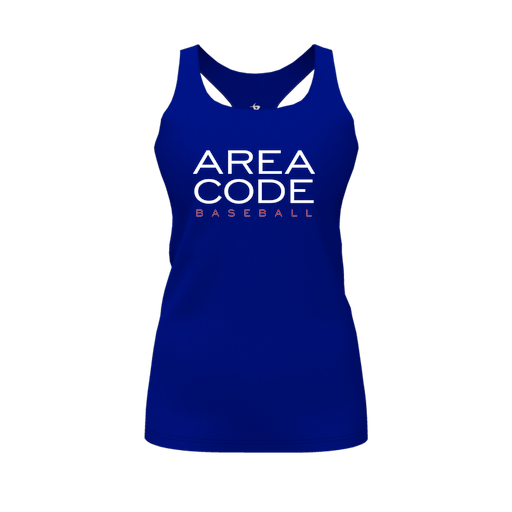 [FT0TRBRY-FYS-LOGO2] Decker Racerback Tank Top (Female Youth S, Royal, Logo 2)