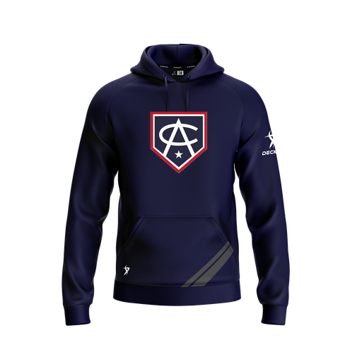 [FOLHSMNV-YXS-LOGO3] Decker Summit Hoodie (Youth XS, Navy, Logo 3)