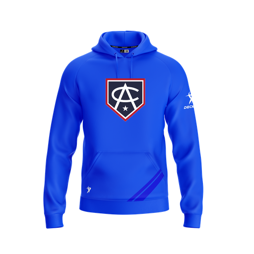 [CUS-DFW-SUHOOD-FLC-LSL-RYL-YXS-LOGO3] Summit Hoodie (Youth XS, Royal, Logo 3)
