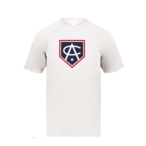 [2790.005.S-LOGO3] Men's Smooth Sport T-Shirt (Adult S, White, Logo 3)