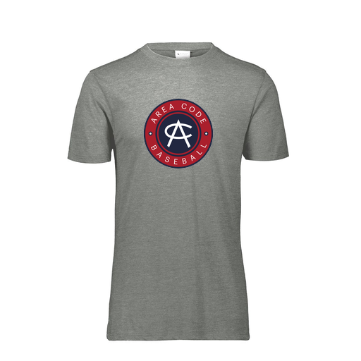 [FTSCUBGY-AS-LOGO1] Decker Men's Tri-Blend T-Shirt - Short Sleeve (Adult S, Gray, Logo 1)