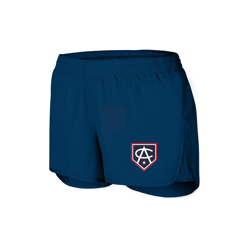 [2430.065.XS-LOGO3] Women's Performance Shorts (Female Adult XS, Navy, Logo 3)