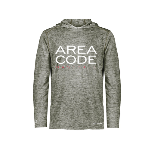 [FOLHCGGY-AS-LOGO2] Decker Men's Charge Hoodie (Adult S, Gray, Logo 2)