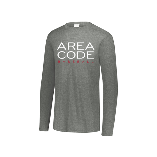 [3076.013.S-LOGO2] Youth LS Ultra-blend T-Shirt (Youth S, Gray, Logo 2)