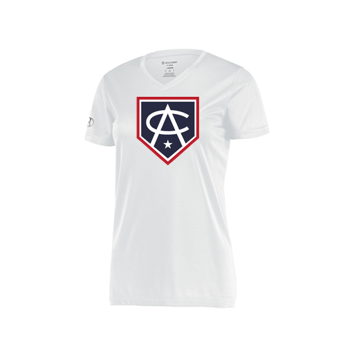 [222820.005.S-LOGO3] Ladies Movement Dri Fit Shirt (Female Adult S, White, Logo 3)